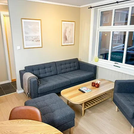 Sentral Med Parkering Og Peis Bergen