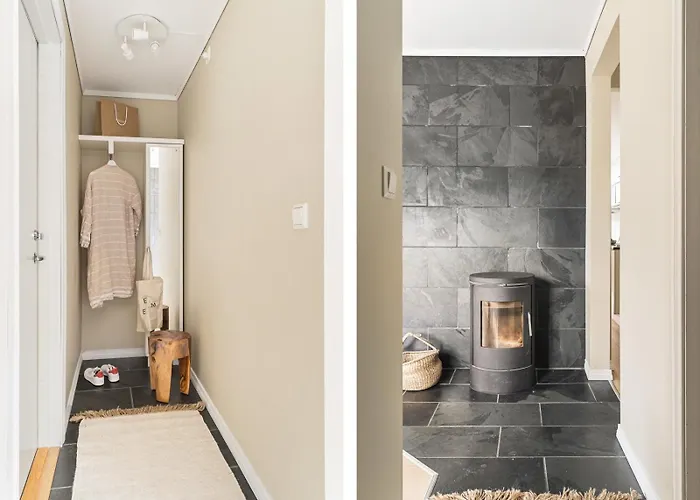 Sentral Med Parkering Og Peis