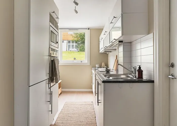 Apartment Sentral Med Parkering Og Peis *