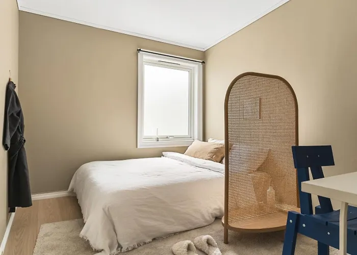 Sentral Med Parkering Og Peis * 베르겐